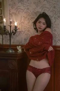 Aesthetic Indoor Photography: YiTuYu Art Language Vol.9175 Featuring Nabi – Elegant Private Room Atmosphere Collection-2