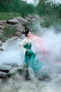 Sophisticated Portraiture of Pang Tou Yu: Dreaming of Rainy Jiangnan Aesthetics – YiTuYu Art Language Vol.9300 Collection-5