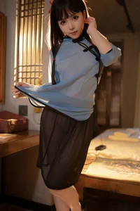 Elegant Dragon Boat Festival Cosplay by Bangni: Traditional Chinese Inspired Fashion and Festive Zongzi Theme Photography - Part 02-11