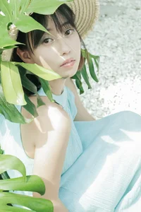 Aesthetic Summer Art Photography: YiTuYu Art Language Vol.9201 Featuring Model Wo Shi Yi Ke Sheng Dan Shu - Fresh Mint Portraits Collection-6