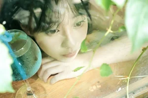 Aesthetic Summer Art Photography: YiTuYu Art Language Vol.9201 Featuring Model Wo Shi Yi Ke Sheng Dan Shu - Fresh Mint Portraits Collection-7