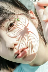 Aesthetic Summer Art Photography: YiTuYu Art Language Vol.9201 Featuring Model Wo Shi Yi Ke Sheng Dan Shu - Fresh Mint Portraits Collection-3