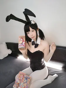 Captivating Cosplay by Shi Wan Zhen Zhi Fu Te - Black Rabbit-14