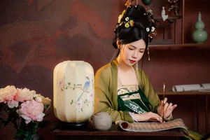 Elegant Art Language Vol.9330 Photography Featuring Pang Tou Yu: A Cinematic Portrait Series of Grace and Style-17