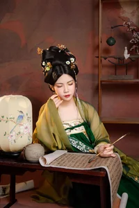 Elegant Art Language Vol.9330 Photography Featuring Pang Tou Yu: A Cinematic Portrait Series of Grace and Style-12