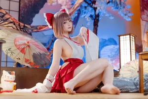 Ethereal Miko Aesthetics: A Mystical Journey Through Tradition and Modern Fantasy Art-1