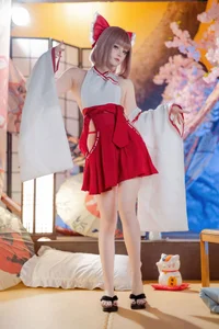 Ethereal Miko Aesthetics: A Mystical Journey Through Tradition and Modern Fantasy Art-0