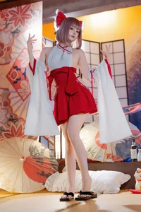 Ethereal Miko Aesthetics: A Mystical Journey Through Tradition and Modern Fantasy Art-9