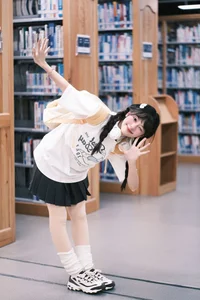 The Sweet Library Aesthetic of Xia Yu Xiao Nian - YiTuYu Vol.8898-22