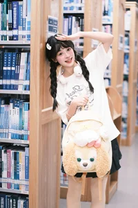 The Sweet Library Aesthetic of Xia Yu Xiao Nian - YiTuYu Vol.8898-1
