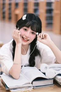 The Sweet Library Aesthetic of Xia Yu Xiao Nian - YiTuYu Vol.8898-18