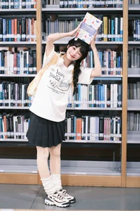 The Sweet Library Aesthetic of Xia Yu Xiao Nian - YiTuYu Vol.8898-27