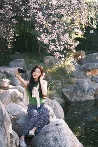 Spring Muse Serenity: YiTuYu Vol.8858 Xiao Ye Ye Lou Xin Yue Moon-13