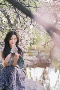 Spring Muse Serenity: YiTuYu Vol.8858 Xiao Ye Ye Lou Xin Yue Moon-15