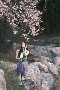 Spring Muse Serenity: YiTuYu Vol.8858 Xiao Ye Ye Lou Xin Yue Moon-10