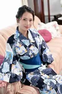 Miho Machiyama: Elegant Charm in Azure Blue Outfit - Idolpost Part02-24