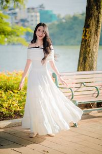 Radiant Beauty of a Vietnamese Girl with a Bright Smile in Nature-11