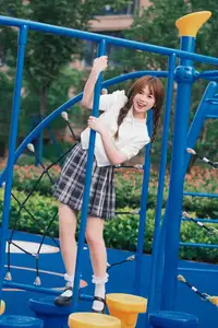Pao Fu Xiao Fang's Radiant Youth: School Uniform at Dynamic Playground | YiTuYu Vol.8569-6