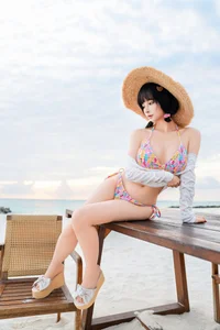 Pure Coastal Beauty with Coser Chunmomo Selfie Series-37