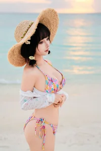 Pure Coastal Beauty with Coser Chunmomo Selfie Series-7