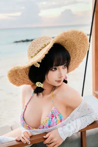 Pure Coastal Beauty with Coser Chunmomo Selfie Series-38
