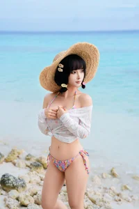 Pure Coastal Beauty with Coser Chunmomo Selfie Series-44