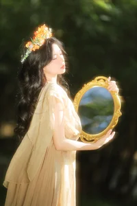 Elegant Portrait Photography Collection: YiTuYu Art Language Vol.9338 featuring Model Xiao Zi – Artistic Light and Shadow Study for Visual Inspiration-1