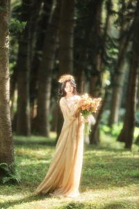 Elegant Portrait Photography Collection: YiTuYu Art Language Vol.9338 featuring Model Xiao Zi – Artistic Light and Shadow Study for Visual Inspiration-10