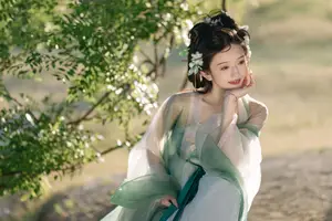 Chi Yan Zai Zhe Li: Ethereal Beauty in Ancient Attire Amidst Nature | YiTuYu Vol.8823-15