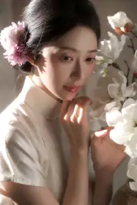 YiTuYu Vol.8655: Fen Mian Gu Niang – Timeless Elegance in Classic Qipao. Discover Asian Beauty and Grace.-4