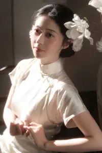 YiTuYu Vol.8655: Fen Mian Gu Niang – Timeless Elegance in Classic Qipao. Discover Asian Beauty and Grace.-2