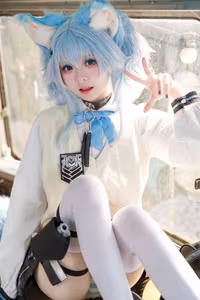 Coser Pa15 Sweet and Captivating Heartbeat Story Cosplay Transformation-9