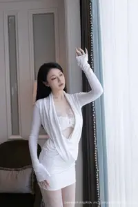 XiuRen No.10773: An Ran Captivates in Elegant White Attire-40