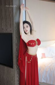 Qing Miao XiuRen Model: Alluring Red Dress Elegance XR S Part01-12