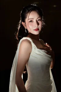 Ethereal elegance in white: A cinematic portrait-10