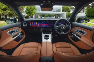 Discover the 2026 Mercedes-Benz GLB: A 7-Seater Electric SUV Conquering Snowy Peaks with an Impressive 630km Range.-1