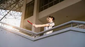 Radiant Young Student Reading, Embracing Knowledge-6