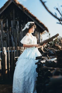 Ethereal Beauty of Disexi Si Ning on the Mountain - YiTuYu Vol.8937-27