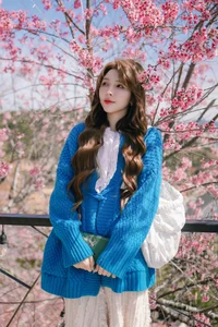 Dreamy muse amidst the blooming cherry blossoms in Da Lat-4