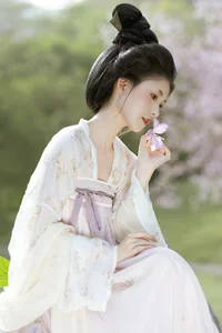 Ethereal Spring Muse: YiTuYu Vol.8958 Xiao Y Jin Tian Ye Hen Kai Xin-13