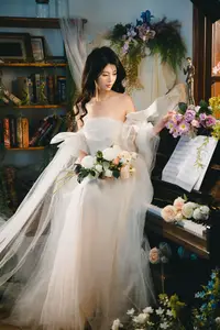 YiTuYu Art Language Vol.8775 Dan Dan: A Muse at the Piano - Melody of Pure Elegance-6