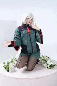 Stunning Miorine Rembran Cosplay by PoppaChan from Mobile Suit Gundam: The Witch from Mercury – High-Quality Anime Photography and Video Collection-9