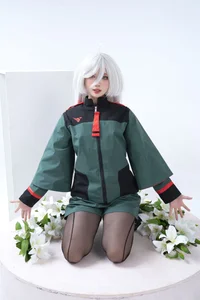 Stunning Miorine Rembran Cosplay by PoppaChan from Mobile Suit Gundam: The Witch from Mercury – High-Quality Anime Photography and Video Collection-7