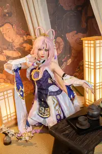PoppaChan's Enchanting Fu Xuan Cosplay: Exquisite Details and Captivating Allure-6