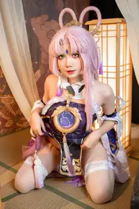 PoppaChan's Enchanting Fu Xuan Cosplay: Exquisite Details and Captivating Allure-1