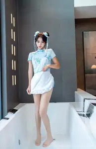 Discover Shi An An's Captivating Charm in XingYan Vol.414: Modern Oriental Elegance-5