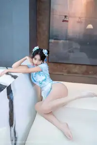 Discover Shi An An's Captivating Charm in XingYan Vol.414: Modern Oriental Elegance-11