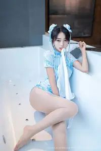 Discover Shi An An's Captivating Charm in XingYan Vol.414: Modern Oriental Elegance-16