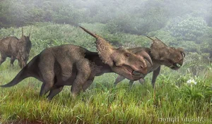 Discover Einiosaurus: The Fascinating Hook-Horned Ceratopsian Dinosaur of the Late Cretaceous Period Found in Montana's Fossil Beds-4