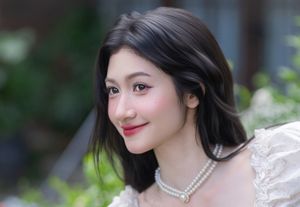 Elegant Beauty: Gentle Girl in Vintage Dress Amidst Dreamy Flower Garden-0